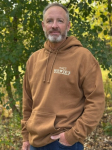 Hooded Sweatshirt - Saddle